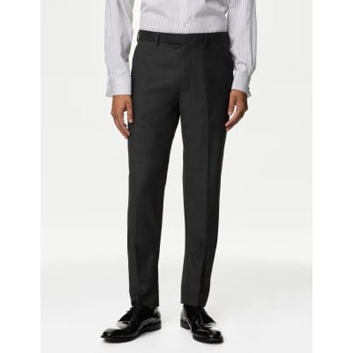 Mens Skinny Fit Stretch Suit Trousers - - M&S Collection - Modalova