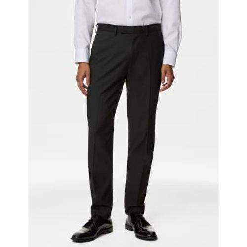 Mens Skinny Fit Stretch Suit Trousers - - M&S Collection - Modalova