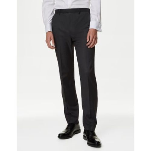 Mens Regular Fit Stretch Suit Trousers - - M&S Collection - Modalova