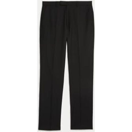 Mens Regular Fit Stretch Suit Trousers - - M&S Collection - Modalova