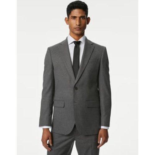 Mens Regular Fit Puppytooth Suit Jacket - - M&S Collection - Modalova