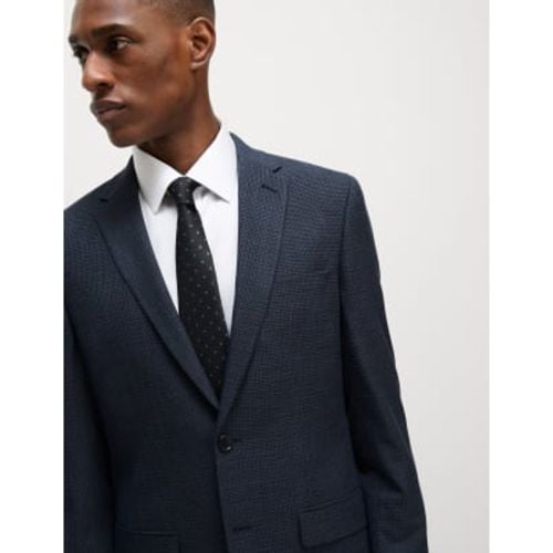 Mens Skinny Fit Check Suit Jacket - - M&S Collection - Modalova