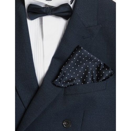 Mens Polka Dot Tie & Pocket Square Set - - M&S Collection - Modalova