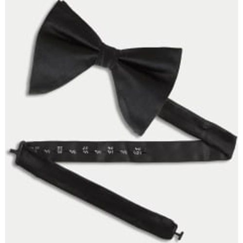 Mens Pure Silk Bow Tie - - M&S SARTORIAL - Modalova