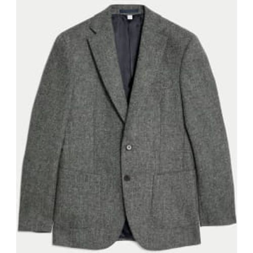 Mens Pure Wool Donegal Blazer - - M&S Collection - Modalova