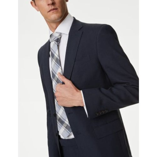 Mens Tailored Fit Italian Linen Miracle™ Suit Jacket - - M&S Collection - Modalova