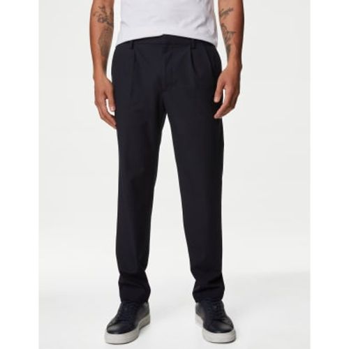 Mens Twin Pleat Stretch Trousers - - Autograph - Modalova