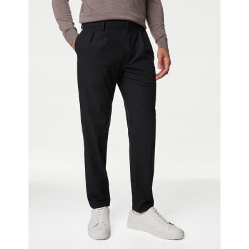 Mens Twin Pleat Stretch Trousers - - Autograph - Modalova