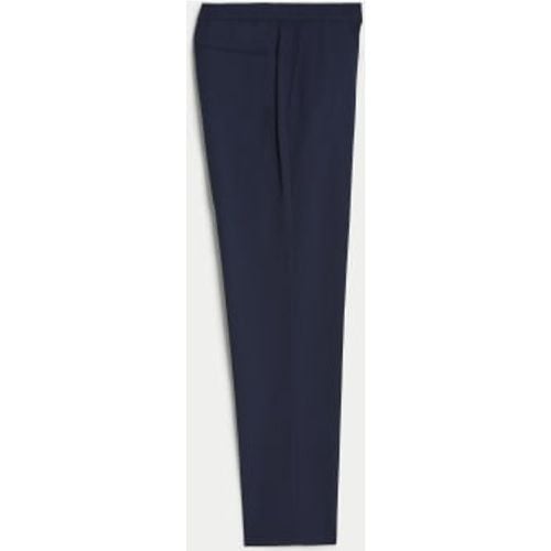 Mens Jersey Flat Front Stretch Trousers - - Autograph - Modalova