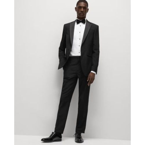 Mens Slim Fit Tuxedo Trousers - - M&S Collection - Modalova