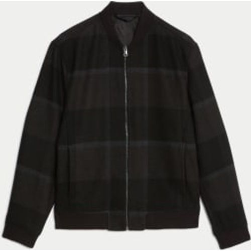 Mens Bomber Jacket with Wool - - Autograph - Modalova