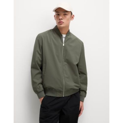 Mens Bomber Jacket with Stormwear™ - - M&S Collection - Modalova