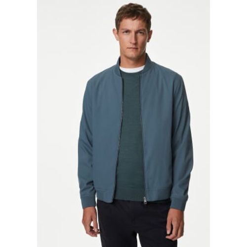 Mens Bomber Jacket with Stormwear™ - - M&S Collection - Modalova