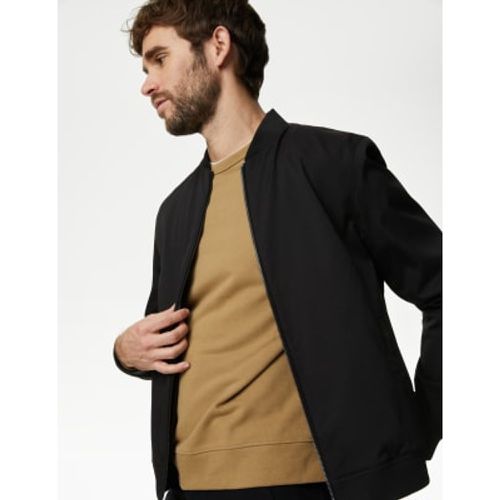 Mens Bomber Jacket with Stormwear™ - - M&S Collection - Modalova