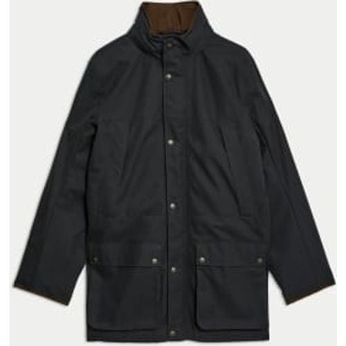 Mens Cotton Rich Parka Jacket with Stormwear™ - - M&S Collection - Modalova