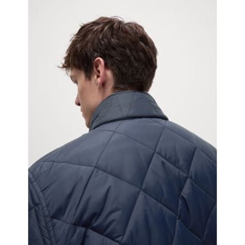 Mens Quilted Padded Jacket with Stormwear™ - - M&S Collection - Modalova