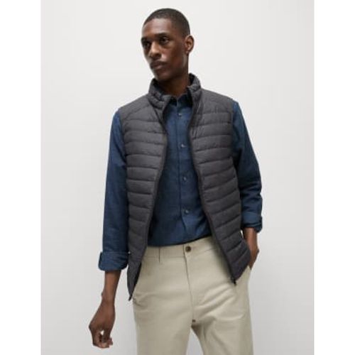 Mens Feather and Down Gilet with Stormwear™ - - M&S Collection - Modalova