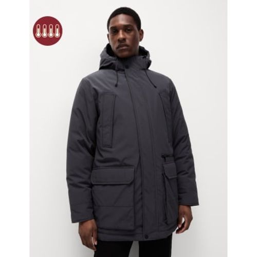 Mens Padded Parka Jacket with Stormwear™ - - M&S Collection - Modalova