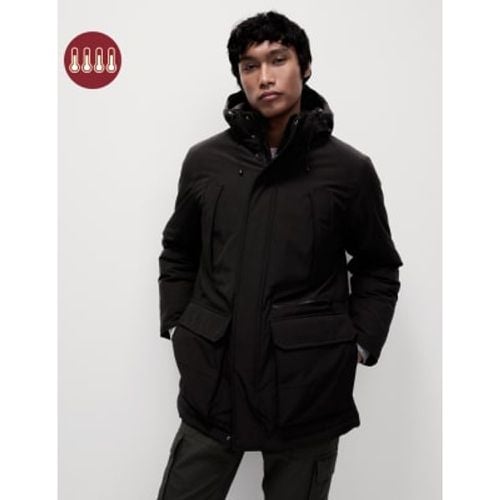 Mens Padded Parka Jacket with Stormwear™ - - M&S Collection - Modalova