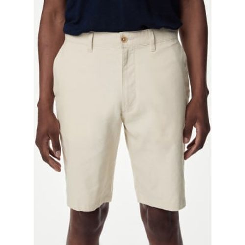 Mens Linen Rich Chino Shorts - - M&S Collection - Modalova