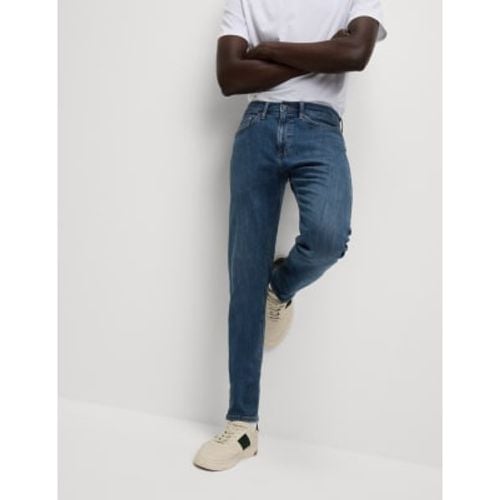 Mens Slim Fit Stretch Jeans - - M&S Collection - Modalova