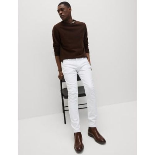 Mens Skinny Fit Stretch Jeans - - M&S Collection - Modalova