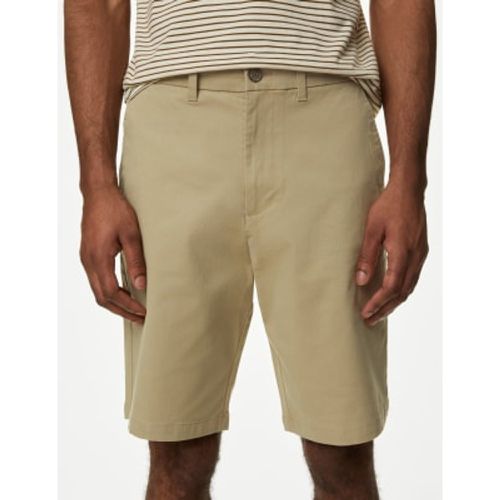 Mens Loose Fit Stretch Chino Shorts - - M&S Collection - Modalova