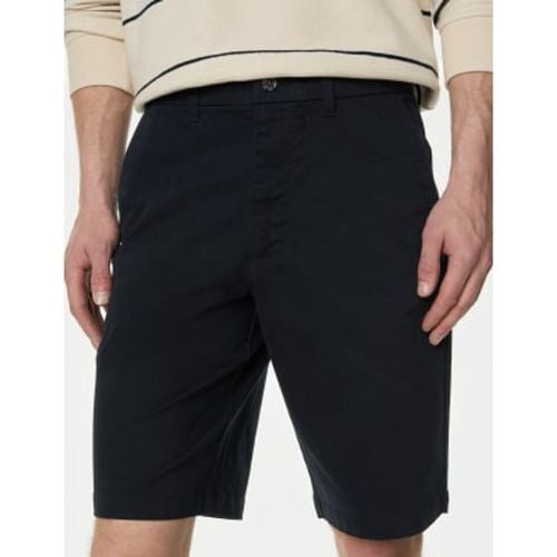 Mens Loose Fit Stretch Chino Shorts - - M&S Collection - Modalova