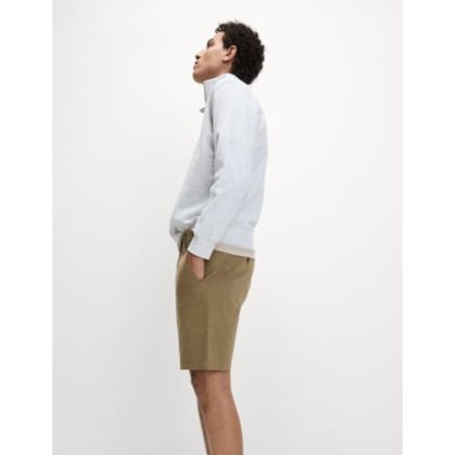 Mens Regular Fit Stretch Chino Shorts - - M&S Collection - Modalova