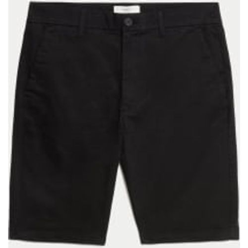 Mens Slim Fit Stretch Chino Shorts - - M&S Collection - Modalova