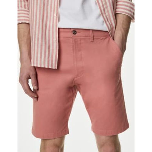 Mens Stretch Chino Shorts - - M&S Collection - Modalova