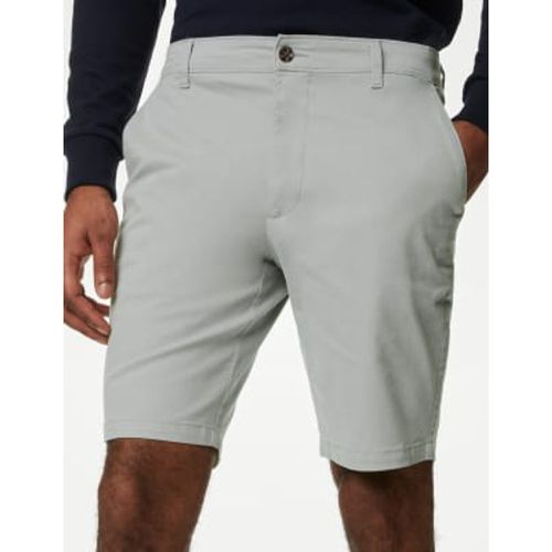 Mens Stretch Chino Shorts - - M&S Collection - Modalova