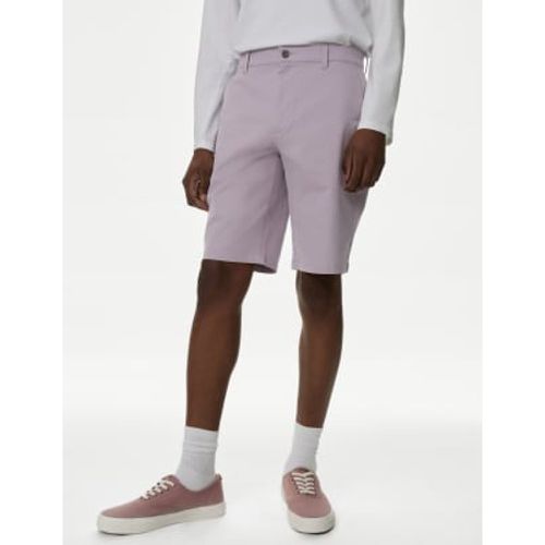 Mens Stretch Chino Shorts - - M&S Collection - Modalova