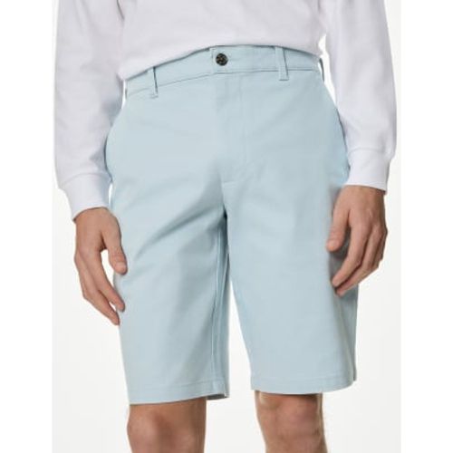 Mens Stretch Chino Shorts - - M&S Collection - Modalova