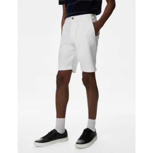 Mens Stretch Chino Shorts - - M&S Collection - Modalova