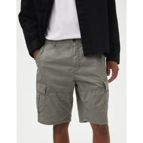 Mens Pure Cotton Cargo Shorts - - M&S Collection - Modalova