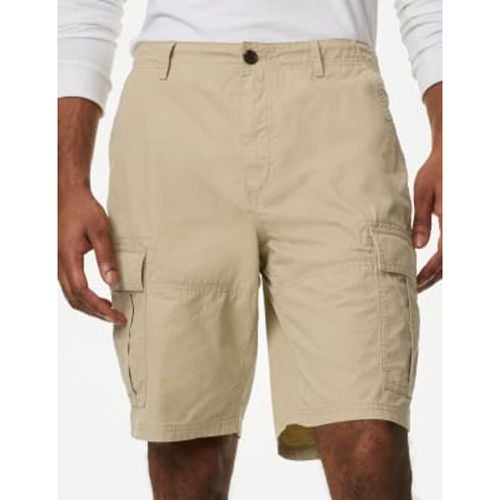 Mens Pure Cotton Cargo Shorts - - M&S Collection - Modalova