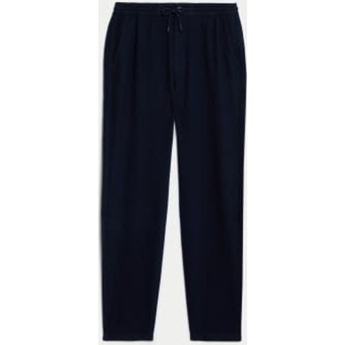 Mens Straight Fit Pure Cotton Trousers - - Autograph - Modalova