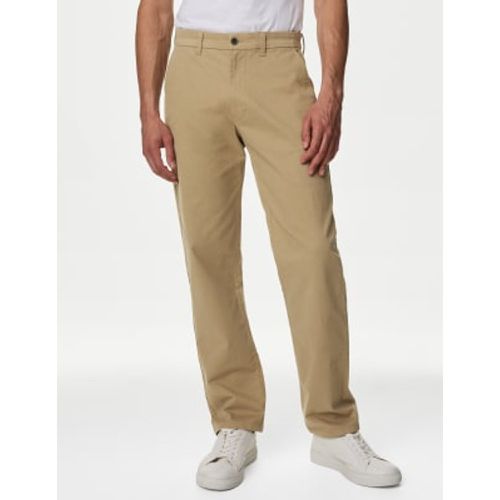 Mens Loose Fit Stretch Chinos - - M&S Collection - Modalova