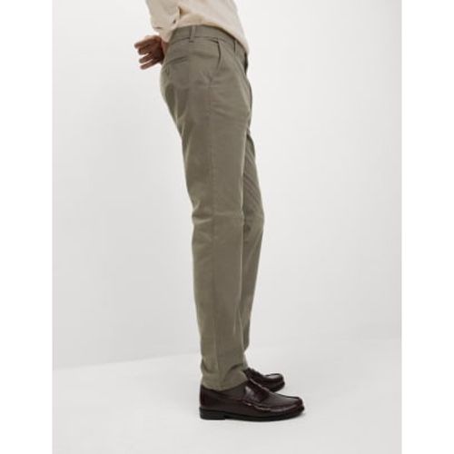 Mens Slim Fit Stretch Chinos - - M&S Collection - Modalova