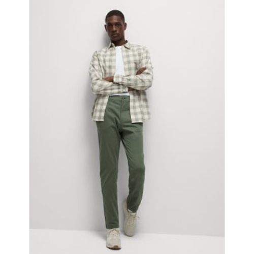 Mens Slim Fit Stretch Chinos - M&S Collection - Modalova