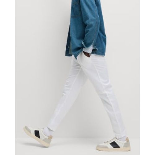 Mens Slim Fit Stretch Chinos - M&S Collection - Modalova