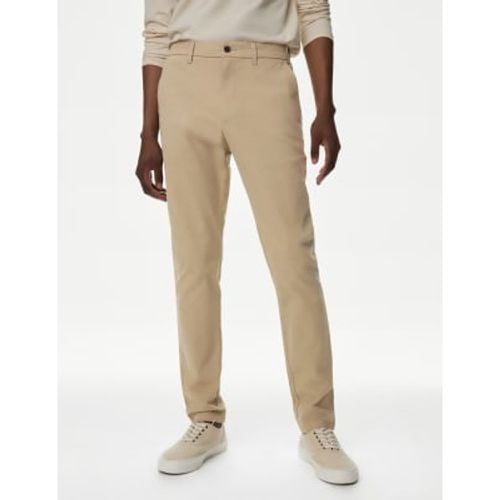 Mens Skinny Fit Stretch Chinos - - M&S Collection - Modalova