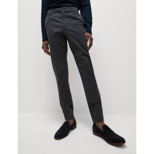 Mens Skinny Fit Stretch Chinos - - M&S Collection - Modalova