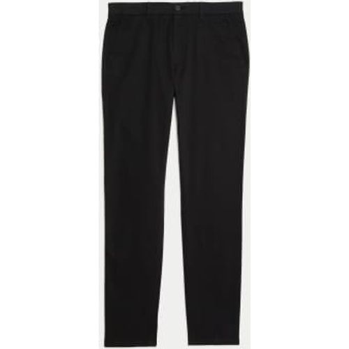 Mens 2pk Slim Fit Stretch Chinos - - M&S Collection - Modalova