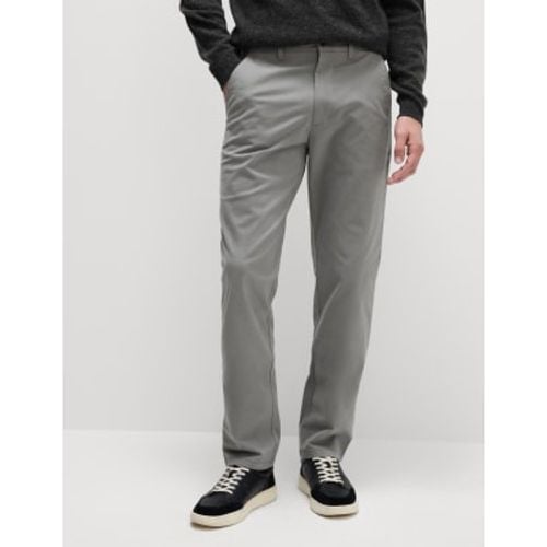 Mens Regular Fit Stretch Chinos - - M&S Collection - Modalova