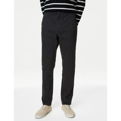 Mens Regular Fit Stretch Chinos - - M&S Collection - Modalova