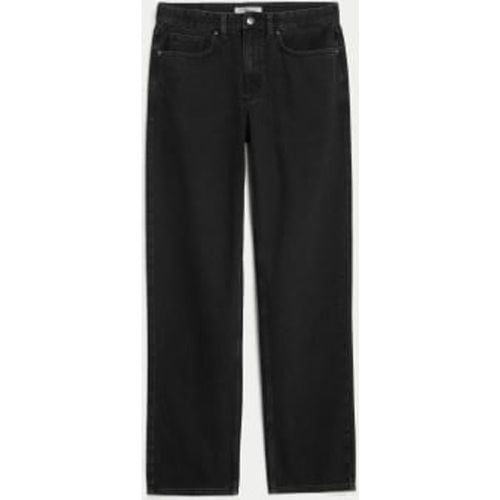 Mens Straight Fit Pure Cotton Jeans - - M&S Collection - Modalova