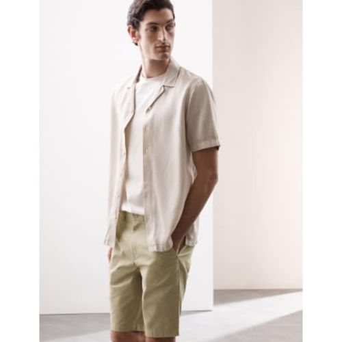 Mens Slim Fit Super Lightweight Chino Shorts - - Autograph - Modalova