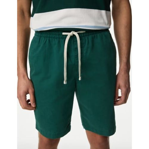 Mens Pure Cotton Elasticated Waist Shorts - - M&S Collection - Modalova